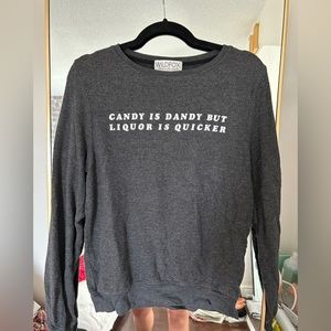 Wildfox baggy beach jumper